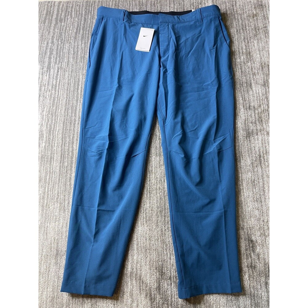 Nike Golf Pants Mens Slim Fit 34 x 36 Dri-Fit Vapor Obsidian Blue Marina